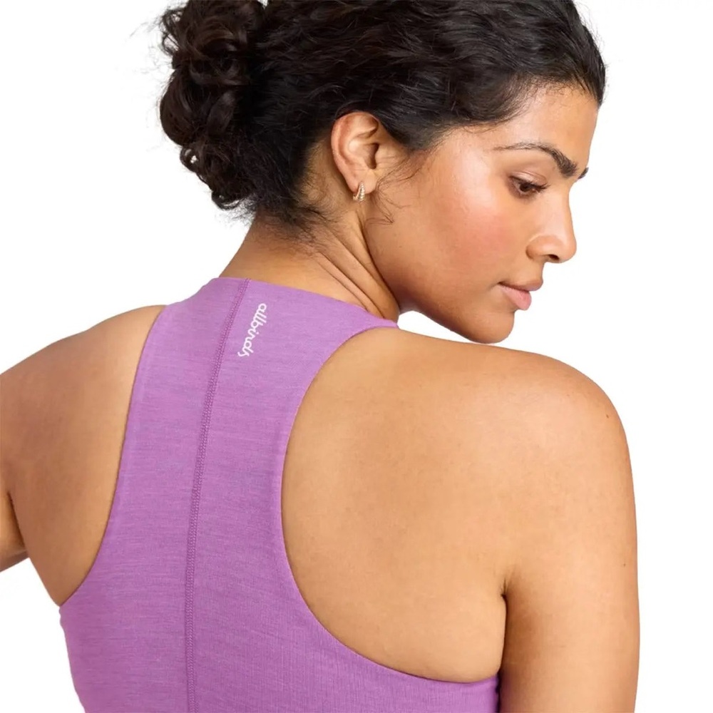 New with tags allbirds Women's Natural Run Form Tank - Purple size medium - Picture 2 of 2